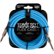 Cable Jack Ernie Ball Flex 6m bleu