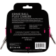 Cable guitare Jack Ernie Ball Flex 6m rose