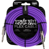Cable guitare Jack Ernie Ball Flex 6m Violet