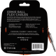 Cable guitare Jack Ernie Ball Flex 6m orange
