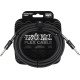 Cable guitare Jack Ernie Ball Flex 6m noir