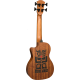 Ukulele Lag Tiki Bass Fretless Pan-Coupé Électro