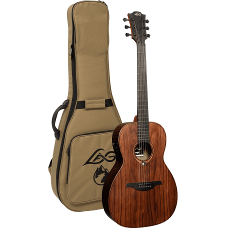 Guitare Lag Sauvage parlour électro