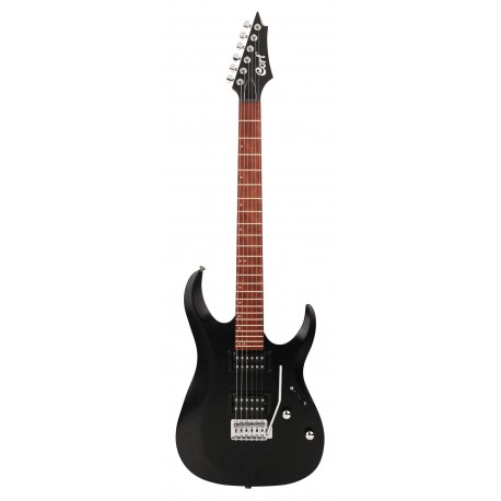Guitare électrique Cort X100 OPBK noire open pores