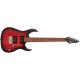 Guitare électrique Cort X100 OPKB Cherry burst open pores