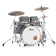 Batterie Pearl Master Maple Gum Rock 22" 4 fûts - Custom GyroLock-L Black Oyster Swirl