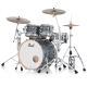 Batterie Pearl Master Maple Gum Rock 22" 4 fûts - Custom GyroLock-L Black Oyster Swirl