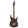 Guitare électrique Cort X100 OPBB Black burst open pores