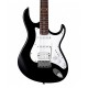 Guitare électrique Cort G110 BK noire brillante