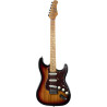 Guitare électrique Eko ST401 Maple Sunburst