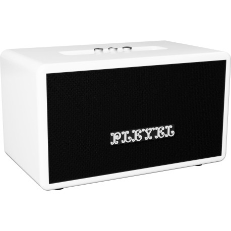 Enceinte connectée Pleyel Imperator Bluetooth blanche