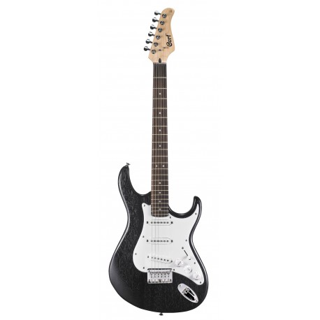 Guitare électrique Cort G100 OPB noire pores ouverts
