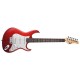 Guitare électrique Cort G100 OPBC bordeaux pores ouverts