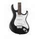 Guitare électrique Cort G100 Junior OPB noire