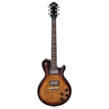 Guitare Michael Kelly PATRIOT DECREE CARAMEL Burst