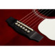 Guitare folk Guild DS240 Slope Shoulder Wine red