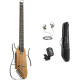 Guitare de voyage Donner Hush-I MP naturelle