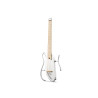 Guitare de voyage Donner HUSH-I Pro Travel White