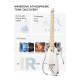 Guitare de voyage Donner HUSH-I Pro Travel White