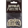 Dunlop Hetfield White Fang Player's Pack de 6, 1.00 mm