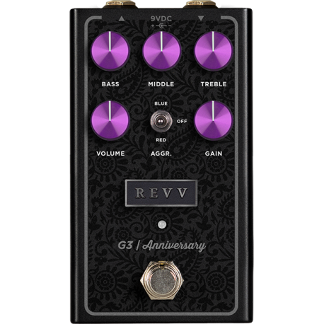 Pédale guitare Revv G3 Anniversary overdrive