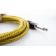 Cable Jack Cordial EI TWEED 3m jaune