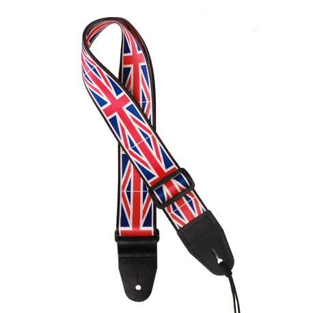 Sangle guitare Gaucho Drapeau Union jack