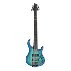 Basse Marcus Miller M5 Swamp Ash 5 cordes Transparent Blue