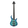 Basse Marcus Miller M5 Swamp Ash 5 cordes Transparent Blue