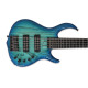 Basse Marcus Miller M5 Swamp Ash 5 cordes Transparent Blue