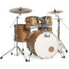 Batterie Pearl Decade Maple Rock 22" 5 fûts Satin Caramel Veil