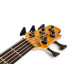 Basse électrique Cort Artisan A5 plus Single Cut AMBRE
