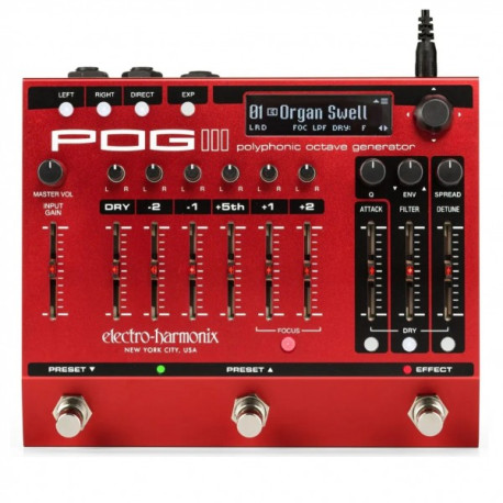 Pédale Octaver Electro Harmonix POG 3