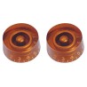 Boutons LP ambres