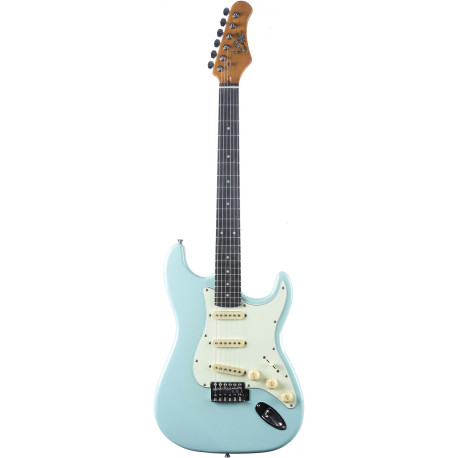 Guitare électrique Eko ST300 vintage Daphne Blue