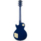 Guitare Eko LS300 type LP Blue Quilted