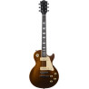 Guitare électrique Eko LS400 type LP Gold Sparkle P-90