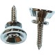 Attaches courroie de guitare Chrome type LP Yellow Parts