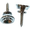 Attaches courroie de guitare Chrome type LP Yellow Parts