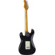 Guitare Eko ST350 HSS noire