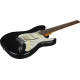 Guitare Eko ST350 HSS noire