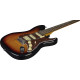 Guitare Eko ST350 HSS sunburst