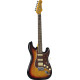 Guitare Eko ST350 HSS sunburst