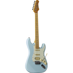 Guitare Eko ST351 HSS Daphne Blue