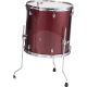 Tom basse de 16x16" Pearl Export Black Cherry Glitter