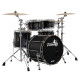 Batterie Tamburo Unika Fusion 20 Flamed Black