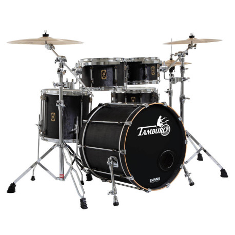 Batterie Tamburo Unika Fusion 20 Flamed Black