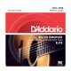 Jeu de cordes guitare acoustique D'addario EJ12