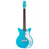 Guitare Danelectro 59M NOS Plus Double Cutaway Baby Come Back Blue