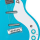 Guitare Danelectro 59M NOS Plus Double Cutaway Baby Come Back Blue